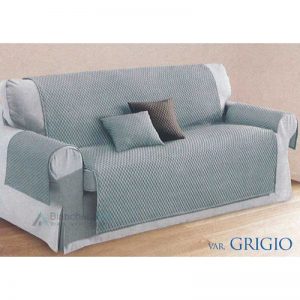 Copridivano due posti sphere grigio
