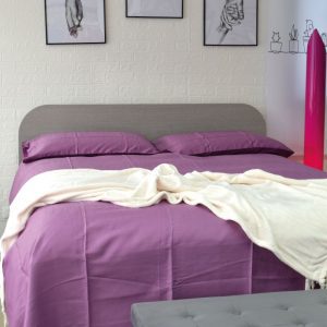 Copripiumino violetta ambientato