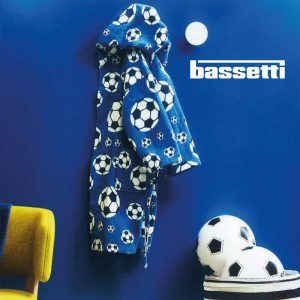 accappatoio per bambini bassetti goal ambientato