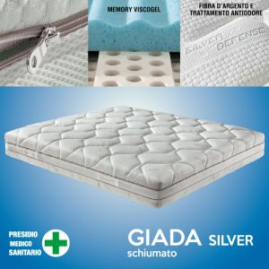 materasso in lattice giada silver