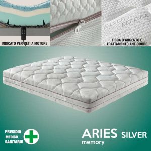 materasso memory aries silver