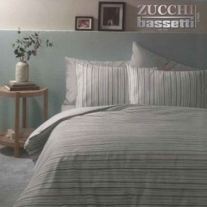 Copripiumino matrimoniale in flanella zucchi aileen 4m ambientato