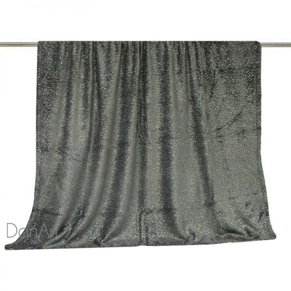 Plaid primiero disteso grigio