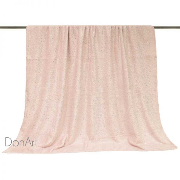 Plaid primiero disteso rosa