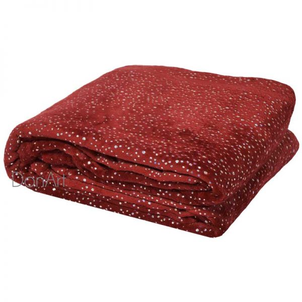 Plaid primiero piegato rosso
