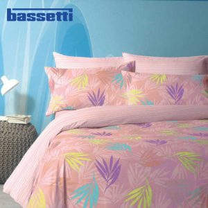 Copripiumino matrimoniale bassetti palmsprings p1 ambientato