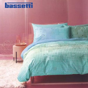 Copripiumino matrimoniale bassetti stoneware t1 ambientato