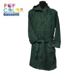 Accappatoio bassetti pop color colore bosco