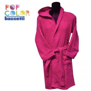 Accappatoio pop color bassetti colore ciclamino