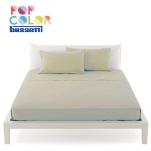 Lenzuola matrimoniali Bassetti pop color colore corda