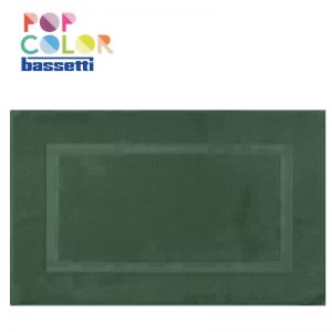 Tappeto bagno bassetti pop color colore bosco
