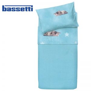 Lenzuola per lettino bassetti sogni d'oro 3 ambientato