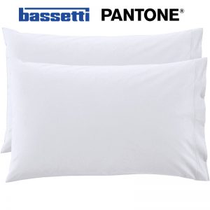 Coppia federe bassetti pantone
