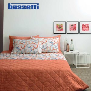 Lenzuola matrimoniali bassetti febe r1 ambientate