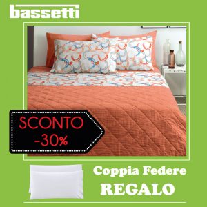 Lenzuola matrimoniali bassetti febe r1 promo