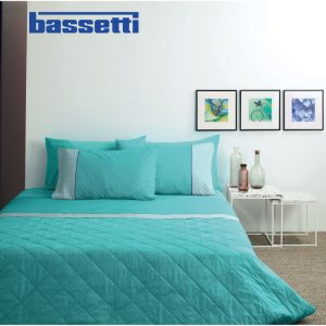 Lenzuola matrimoniali bassetti ruby t1 ambientato