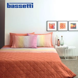 Lenzuola matrimoniali bassetti indi r1 ambientato