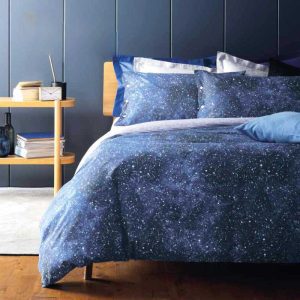 Lenzuola andromeda blu
