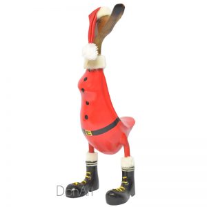 Papera natale in legno fianco
