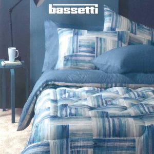 Trapunta matrimoniale bassetti twist b1 ambientata