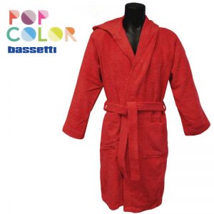 accappatoio pop color bassetti papavero