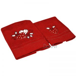 Asciugamani bagno romantic xmas