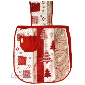 Scatola regalo merry christmas grembiule