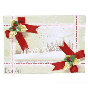 Set regalo natale con presine scatola