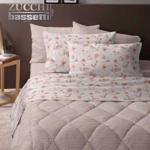 Lenzuola matrimoniale zucchi floralia p1 ambientate