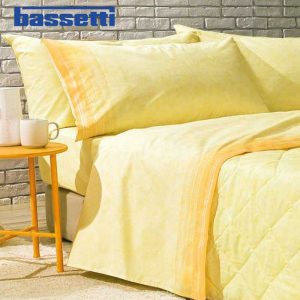 Lenzuola matrimoniali bassetti lint Y1 ambientato