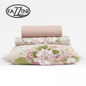 Lenzuola matrimoniali fazzini tudor rosa