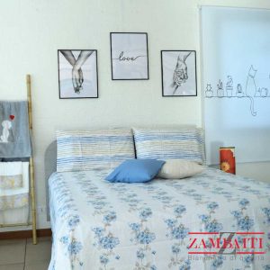Lenzuola matrimoniali zambaiti japanese blu