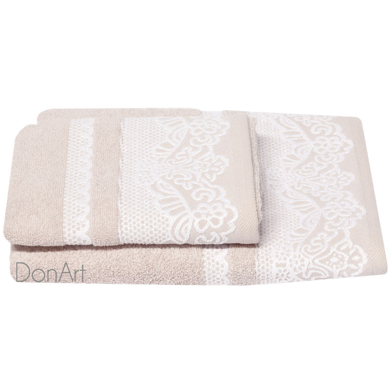 Set Asciugamani Bagno Cotton Joy Calais Viso più Ospite colori