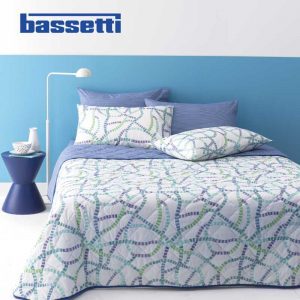 Lenzuola matrimoniali bassetti ribbon c1 ambientato