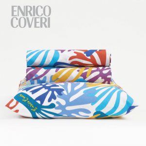 Lenzuola matrimoniali enrico coveri art pop