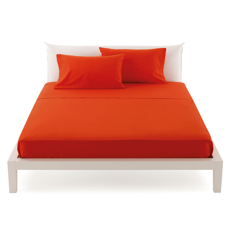 Lenzuola Matrimoniale Bassetti Good Day Rise Colore Arancio