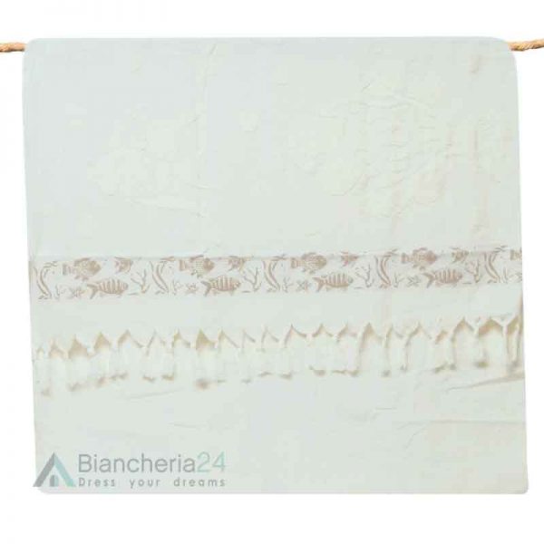 Telo Mare con Frange Baldur cm 90x170 colori assortiti