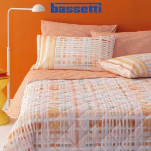 Lenzuola matrimoniali bassetti cross o1 ambientato