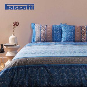 Copripiumino matrimoniale bassetti granfoulard tremezzo b1 ambientato