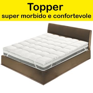 Topper in microfibra