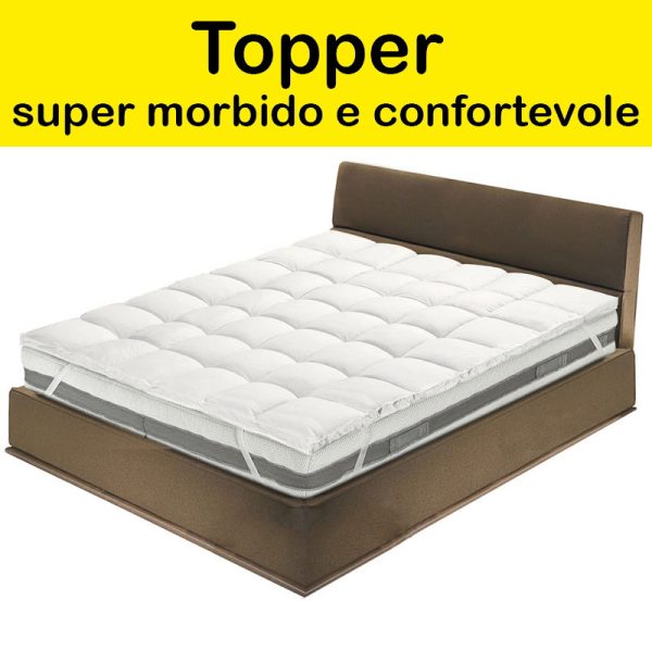 Topper in microfibra
