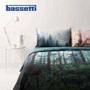 Copripiumino matrimoniale bassetti neverland ambientato