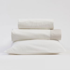 Lenzuola matrimoniali flanella vermout panna
