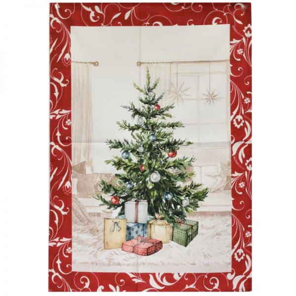 Strofinaccio da cucina albero di natale