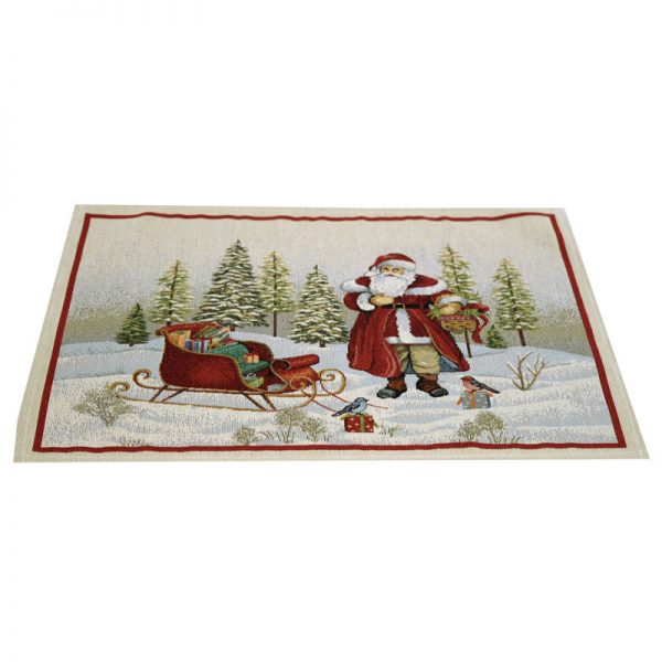 Tovaglietta colazione babbo natale