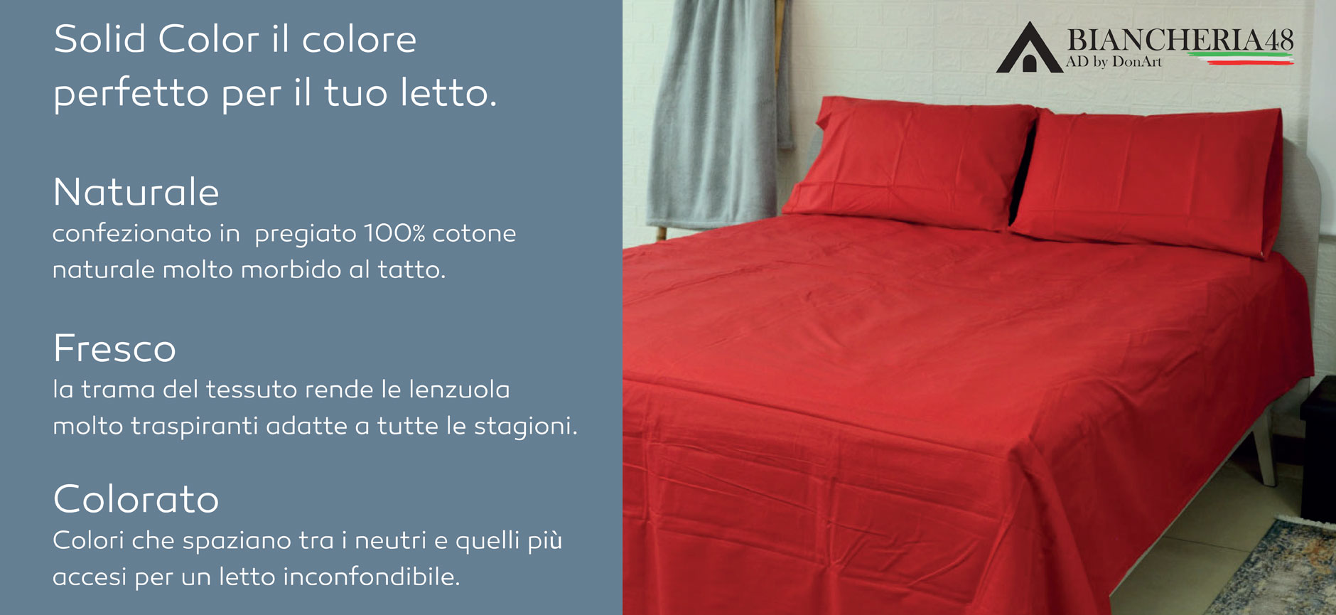 Banner lenzuola rosso 10