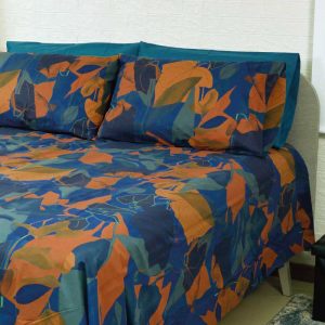 Lenzuola evergreen blu