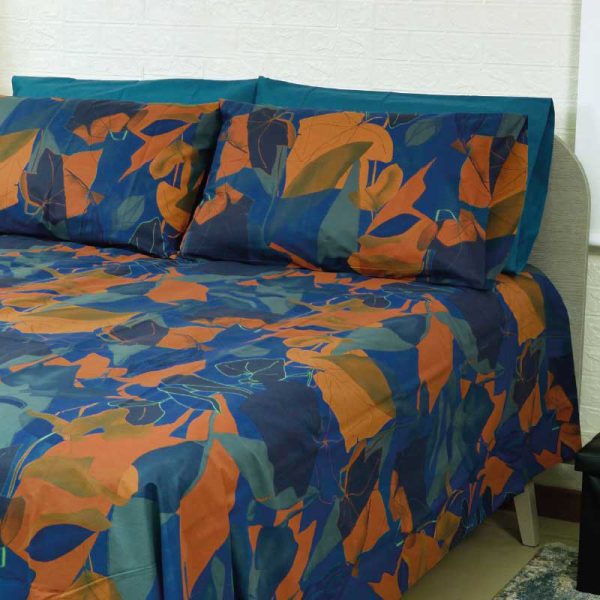 Lenzuola evergreen blu