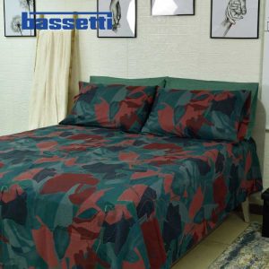 Lenzuola matrimoniali bassetti evergreen r1 ambientate
