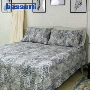 Lenzuola matrimoniali bassetti multicam g1 ambientate